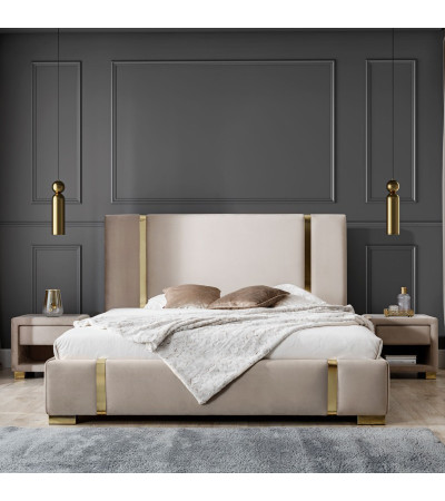 Łóżko ORO NEW ELEGANCE tapicerowane