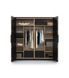 Szafa 4D BLACK LOFT NEW ELEGANCE