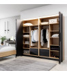 Szafa 4D BLACK LOFT NEW ELEGANCE
