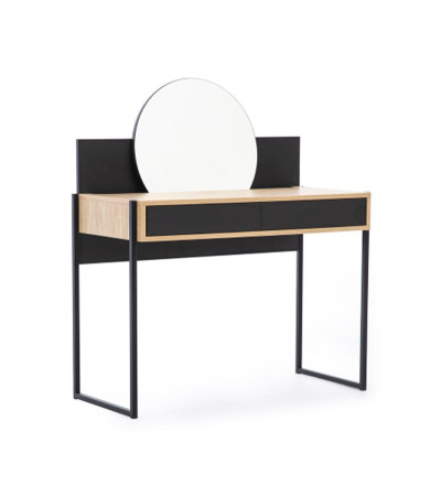 Toaletka z lustrem BLACK LOFT NEW ELEGANCE