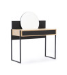 Toaletka z lustrem BLACK LOFT NEW ELEGANCE