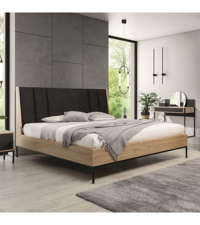 Łóżko BLACK LOFT NEW ELEGANCE
