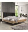 Łóżko BLACK LOFT NEW ELEGANCE