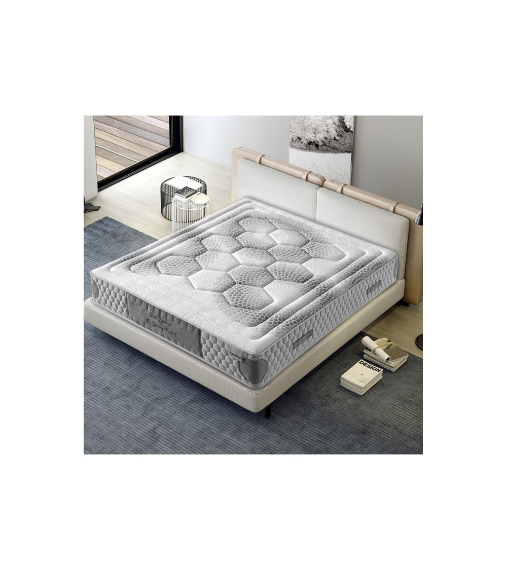 Materac ELLE KARIBIAN DESCANSO 80x200 sprężynowy - OUTLET Materac ELLE KARIBIAN DESCANSO 80x200 sprężynowy - OUTLET