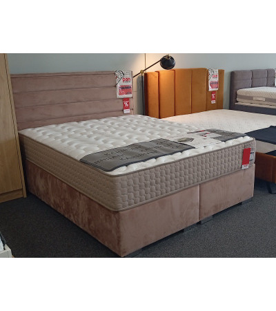 Łóżko BIAGGIO BED DESIGN 160x200 tapicerowane - OUTLET