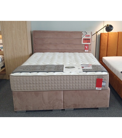 Łóżko BIAGGIO BED DESIGN 160x200 tapicerowane - OUTLET