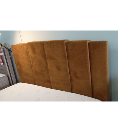 Łóżko ENZO 160x200 tapicerowane - OUTLET