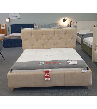 Łóżko KASANDRA COMFORTEO 160x200 tapicerowane - OUTLET