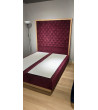Łóżko KONTYNENTALNE 700 NEW ELEGANCE 160x200 tapicerowane - OUTLET
