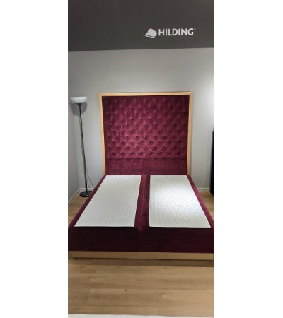 Łóżko KONTYNENTALNE 700 NEW ELEGANCE 160x200 tapicerowane - OUTLET