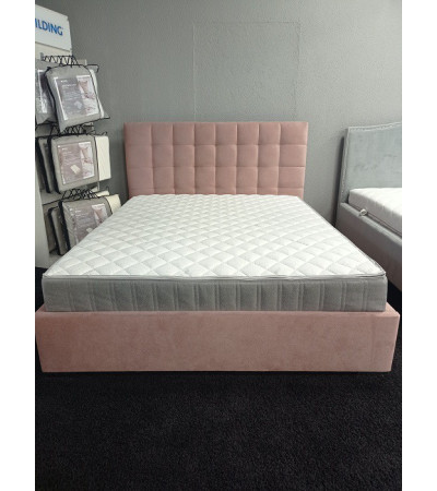 Łóżko MINI MAXI Wezgłowie 2102 NEW ELEGANCE 160x200 tapicerowane - OUTLET