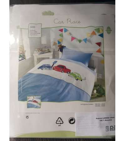 Pościel LORENA 100x135 bawełniana - OUTLET