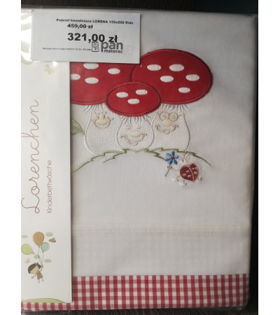 Pościel LORENA 155x200 bawełniana - OUTLET