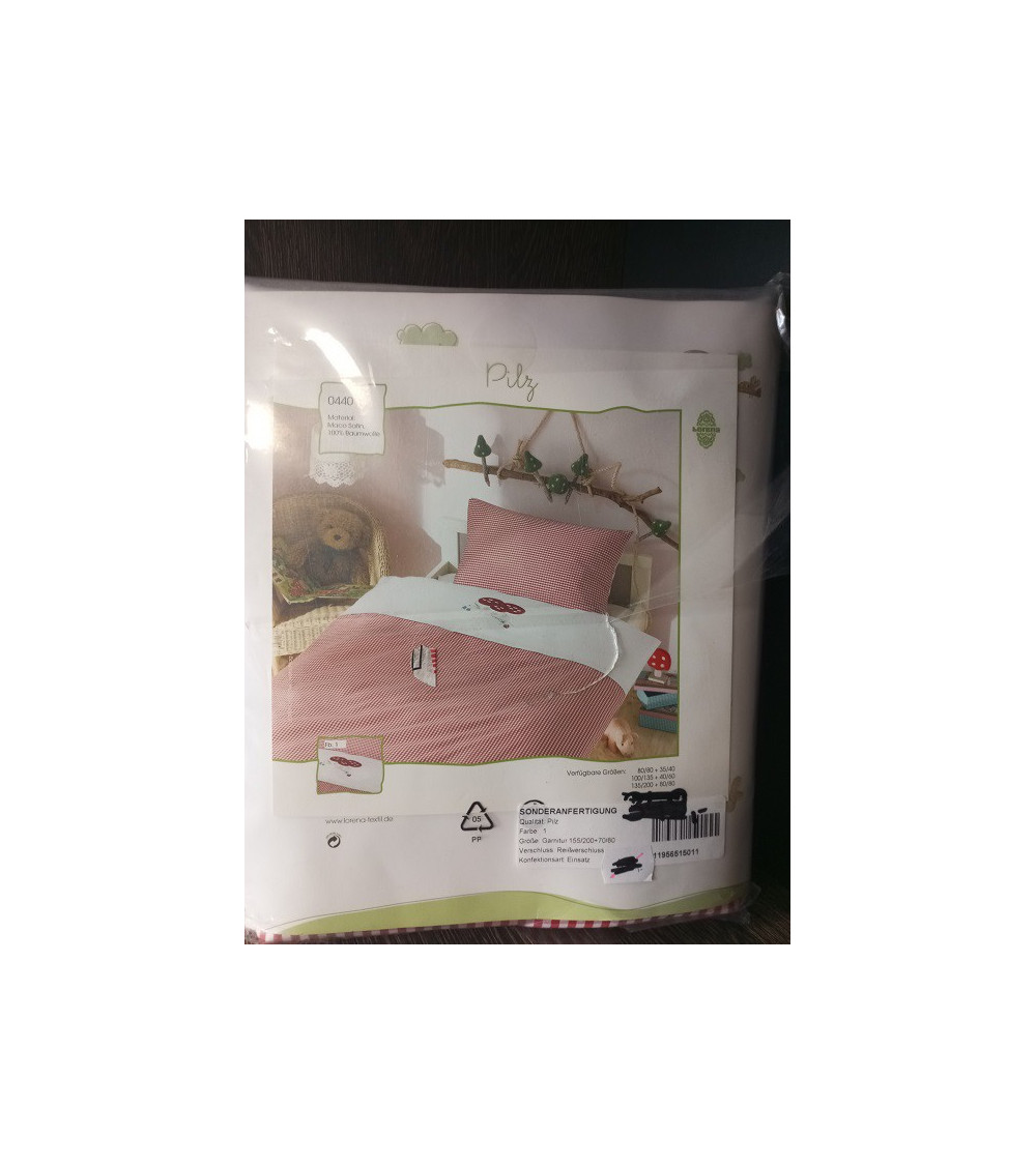 Pościel LORENA 155x200 bawełniana - OUTLET