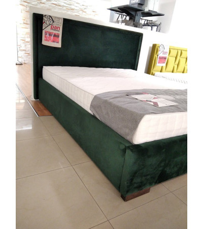 Łóżko MOMIKO HILDING 160x200 tapicerowane – OUTLET