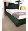 Łóżko MOMIKO HILDING 160x200 tapicerowane – OUTLET