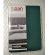 Pościel PAN MATERAC satyna bawełniana butelkowa zieleń 160x200 – OUTLET