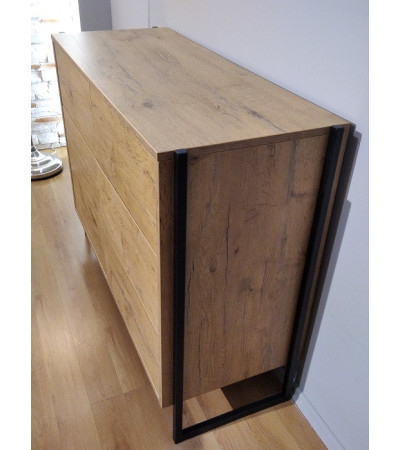 Komoda LOFT NEW ELEGANCE 110x84x42 - OUTLET