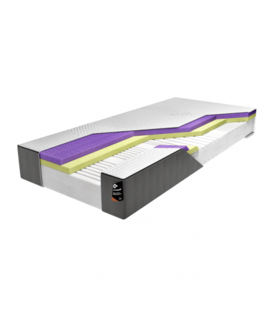 Materac .LOG CUREM 90x200 piankowy – OUTLET
