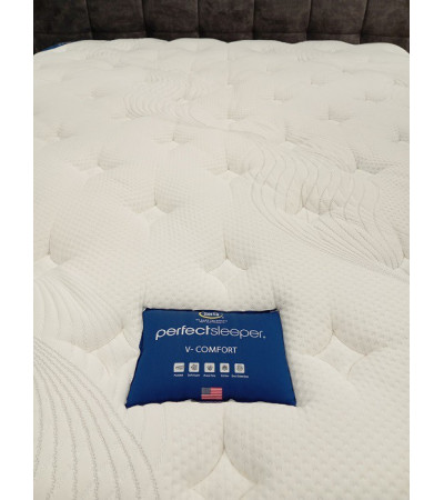 Materac V-COMFORT SERTA 160x200 kieszeniowy – OUTLET