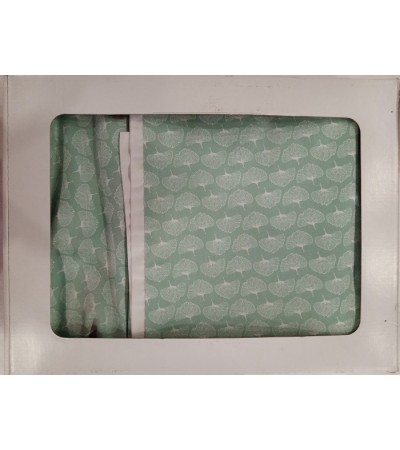 Pościel bawełniana Francuska Ginko Bafra 155x200 – OUTLET