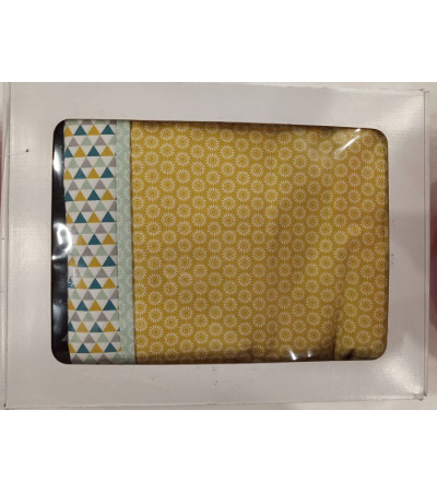 Pościel bawełniana Słońce Trójkąty Bafra 155x200 – OUTLET