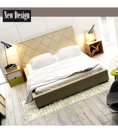 Łóżko QUADDRO CARO NEW DESIGN tapicerowane