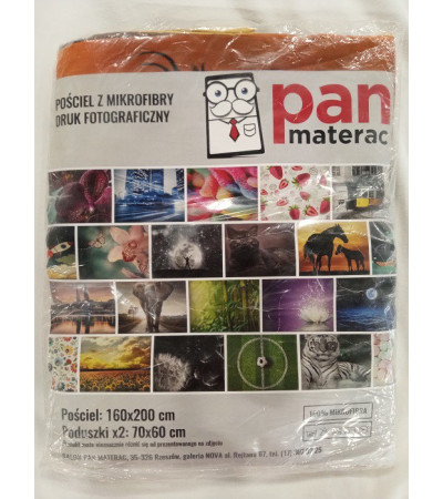 Pościel Mikrofibra Konie Pan Materac 160x200 – OUTLET