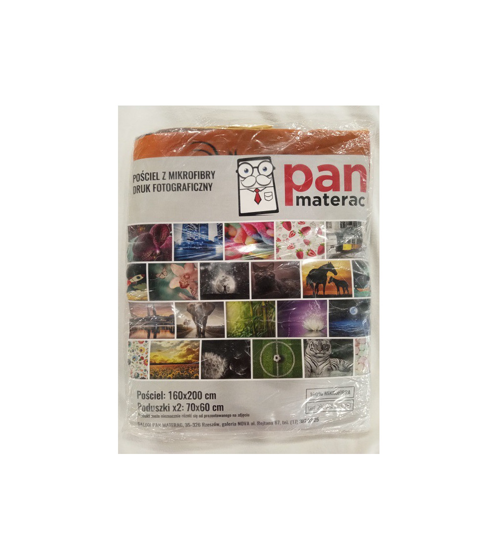 Pościel Mikrofibra Konie Pan Materac 160x200 – OUTLET