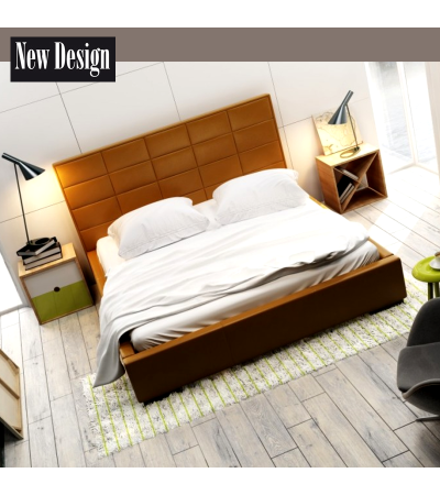 Łóżko QUADDRO MIDI NEW DESIGN tapicerowane
