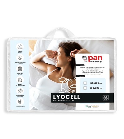 Opakowanie kołdry Lyocell Pan Materac