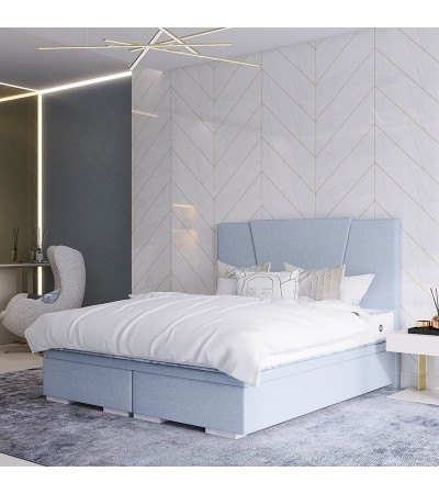 Łóżko VALENTINO BED DESIGN kontynentalne