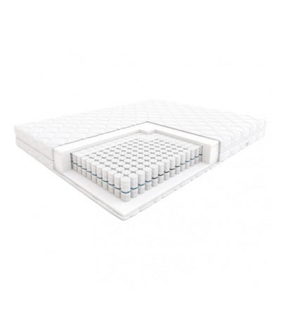 Materac STEP HILDING 160x200 kieszeniowy – OUTLET