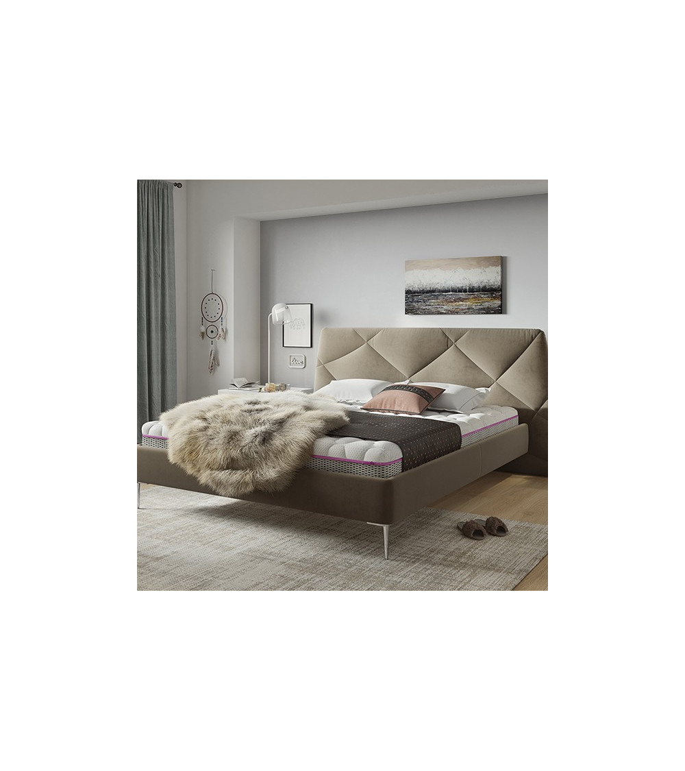 Łóżko DAVOS COMFORTEO tapicerowane Łóżko DAVOS COMFORTEO tapicerowane