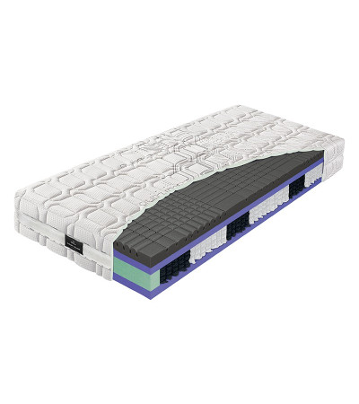 Materac HYBRID ANTRACYT MATERASSO kieszeniowy