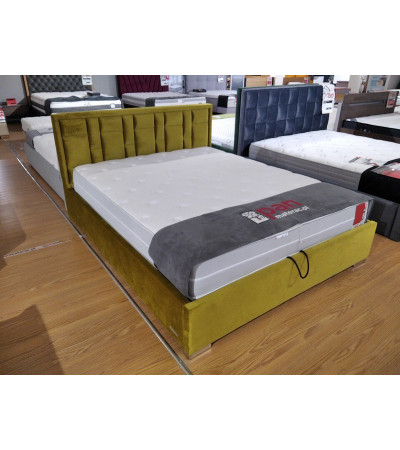 Łóżko PREMIUM C66 NEW ELEGANCE 160x200 tapicerowane - OUTLET