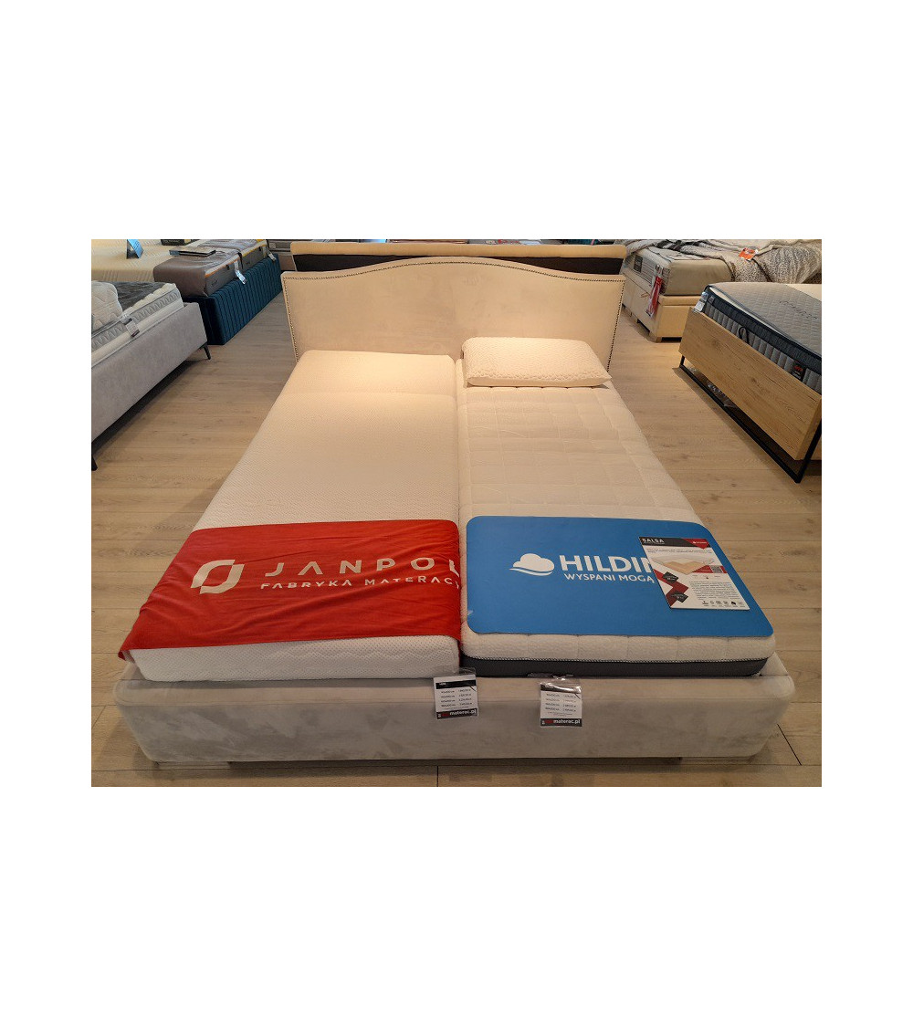 Łóżko LIVIO NEW DESIGN 160x200 tapicerowane - OUTLET