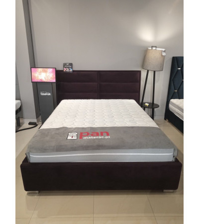 Łóżko BERGAMO NEW ELEGANCE 160x200 tapicerowane – OUTLET