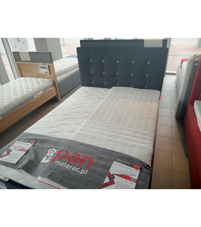 Łóżko GUANA NEW DESIGN 140x200 tapicerowane – OUTLET