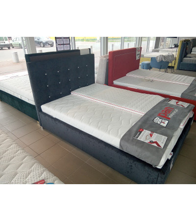 Łóżko GUANA NEW DESIGN 140x200 tapicerowane – OUTLET