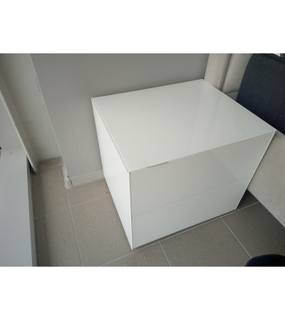 Stolik GLASS NEW ELEGANCE 51x44x42 - OUTLET