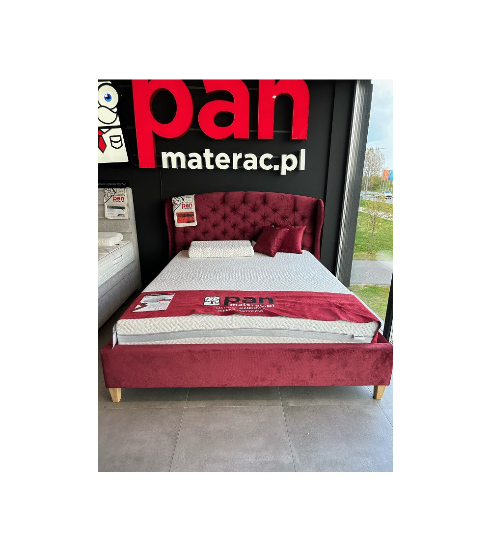 Łóżko GENUA EXTRA NEW DESIGN 160x200 tapicerowane – OUTLET Łóżko GENUA EXTRA NEW DESIGN 160x200 tapicerowane – OUTLET