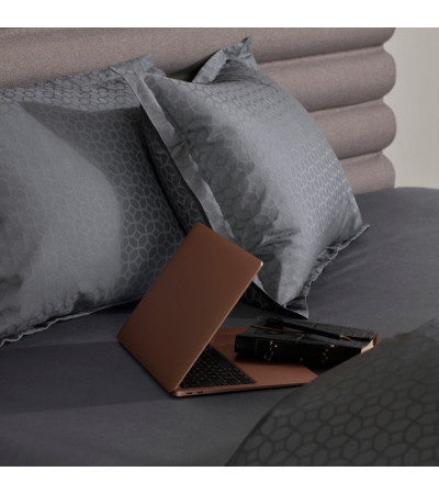Pościel HOME BY TEMPUR Luxe Jacquard Cotton antracyt