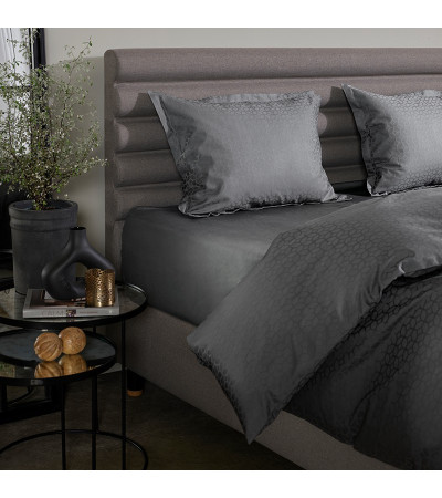 Pościel HOME BY TEMPUR Luxe Jacquard Cotton antracyt
