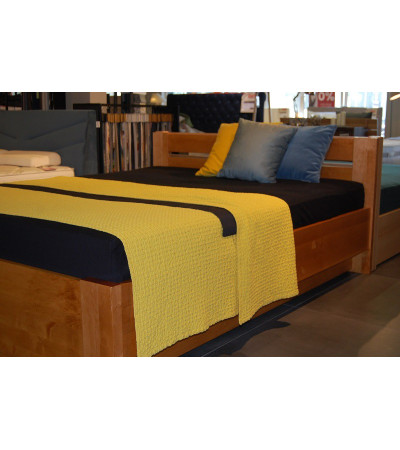 Łóżko LULEA PLUS EKODOM 160x200 drewniane - OUTLET