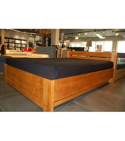 Łóżko LULEA PLUS EKODOM 160x200 drewniane - OUTLET