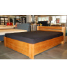 Łóżko LULEA PLUS EKODOM 160x200 drewniane - OUTLET