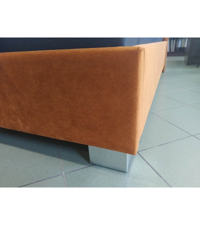 Łóżko BONARDA PAN MATERAC 160x200 tapicerowane - OUTLET
