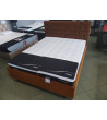 Łóżko BONARDA PAN MATERAC 160x200 tapicerowane - OUTLET