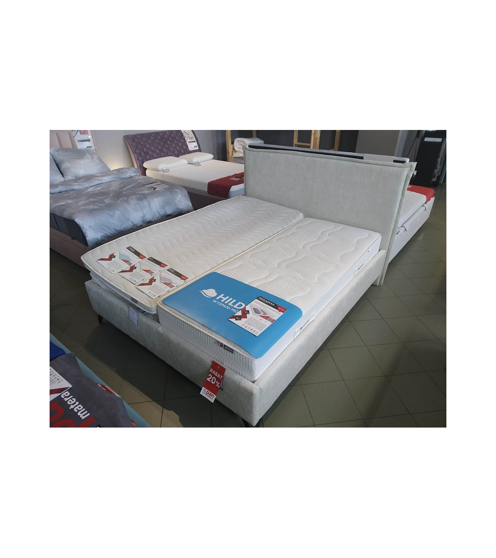 Łóżko PAOLO BED DESIGN 160x200 tapicerowane - OUTLET